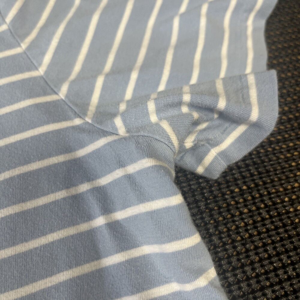 Polo Ralph Lauren Classic Fit Blue‎ Striped Shirt Size X-Large - Picture 5 of 8